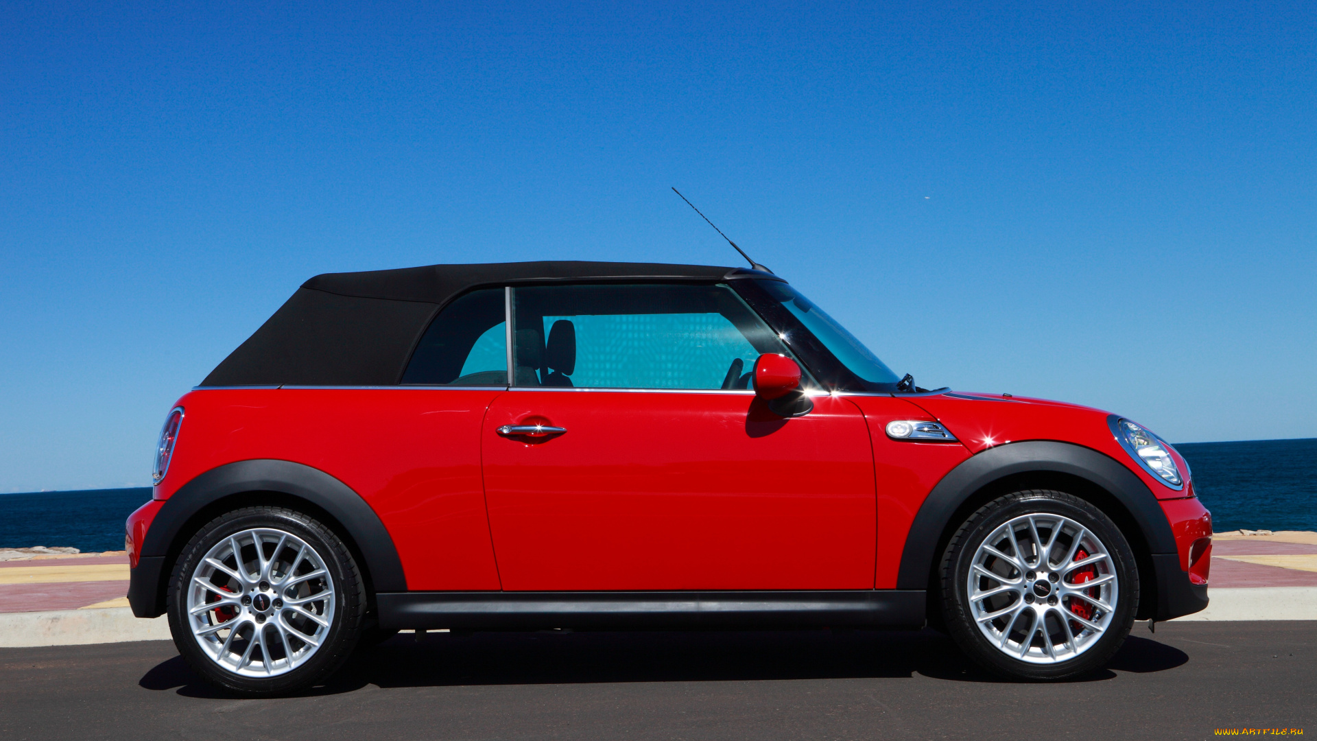 автомобили, mini, au-spec, works, cabrio, cooper, john, r57