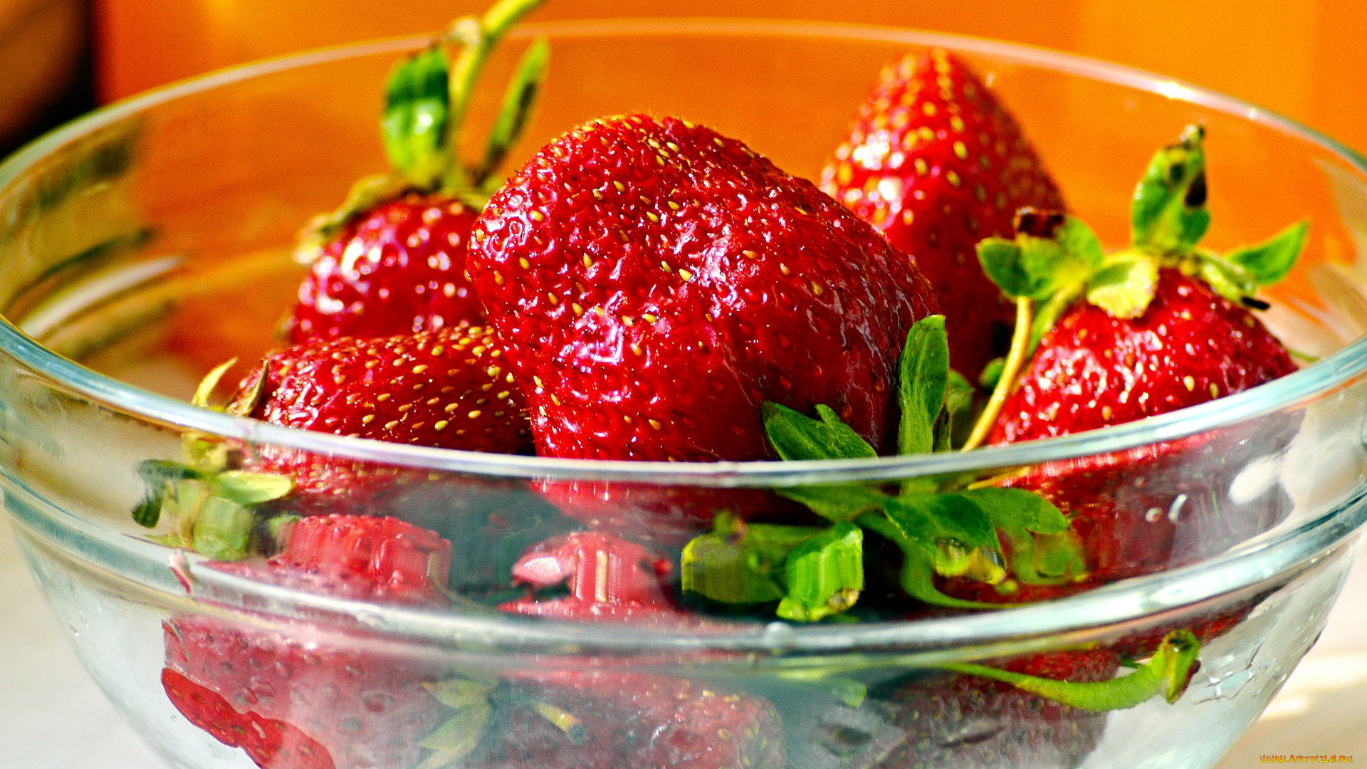 еда, клубника, , земляника, зрелые, ягоды, миска