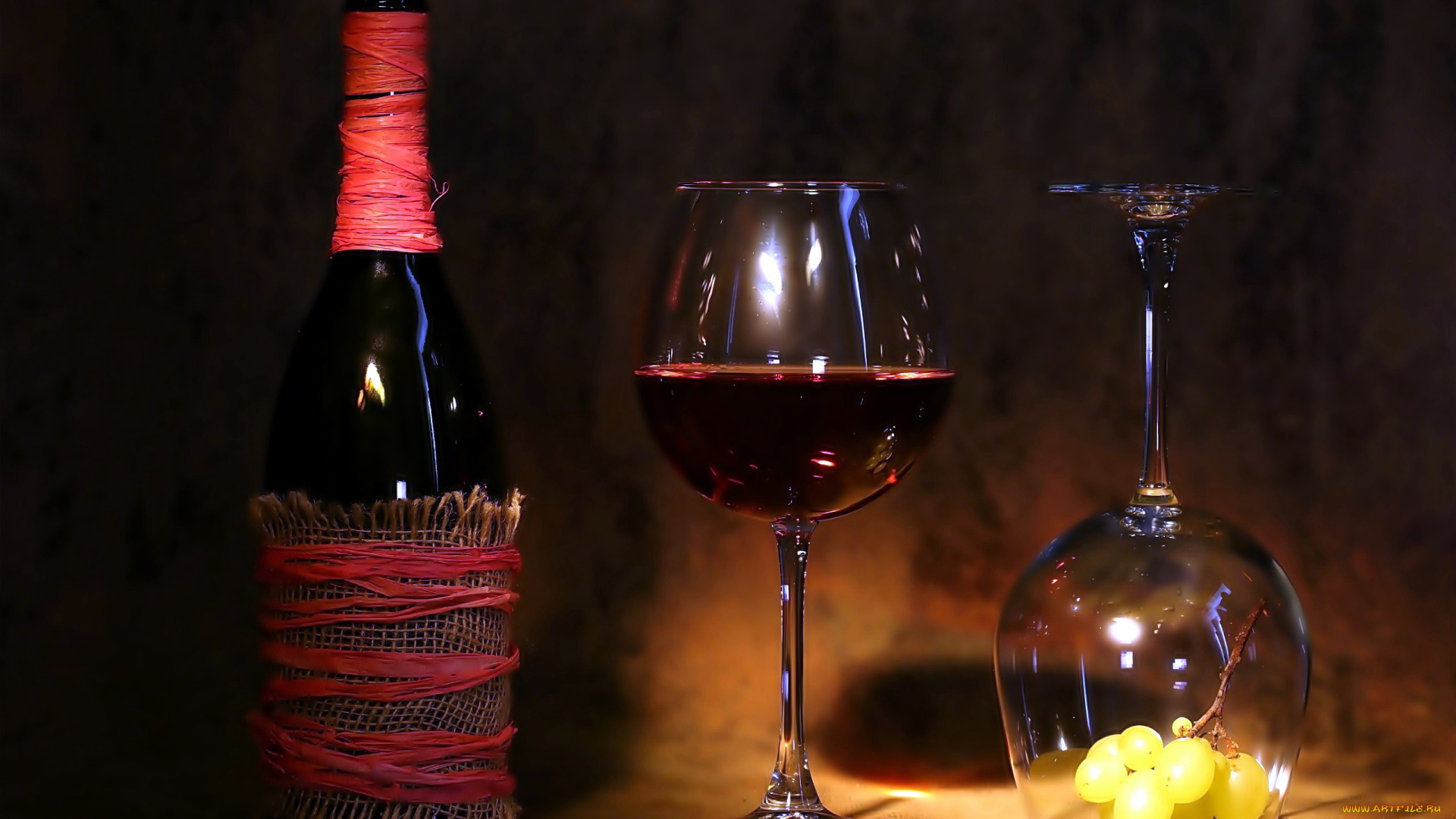 еда, напитки, , вино, вино, бокалы, виноград, бутылка