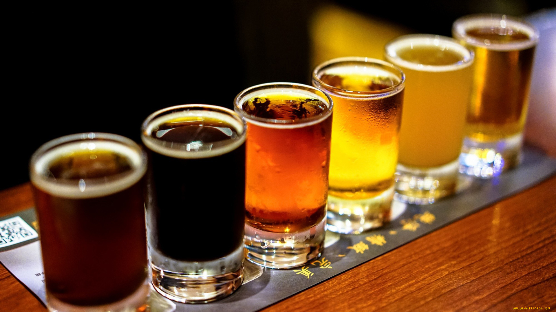 еда, напитки, разноцветные, рюмки