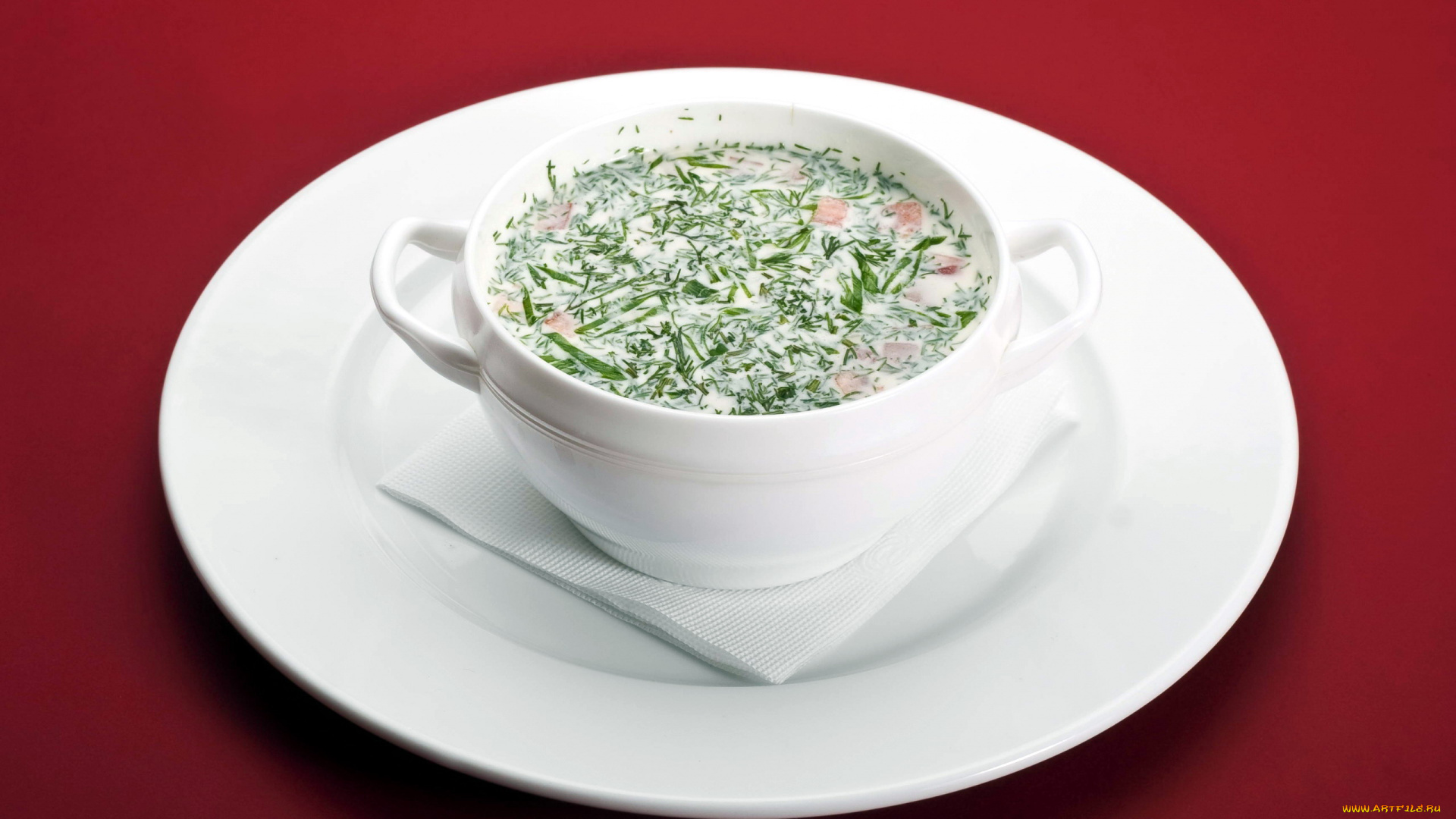 еда, первые, блюда, окрошка