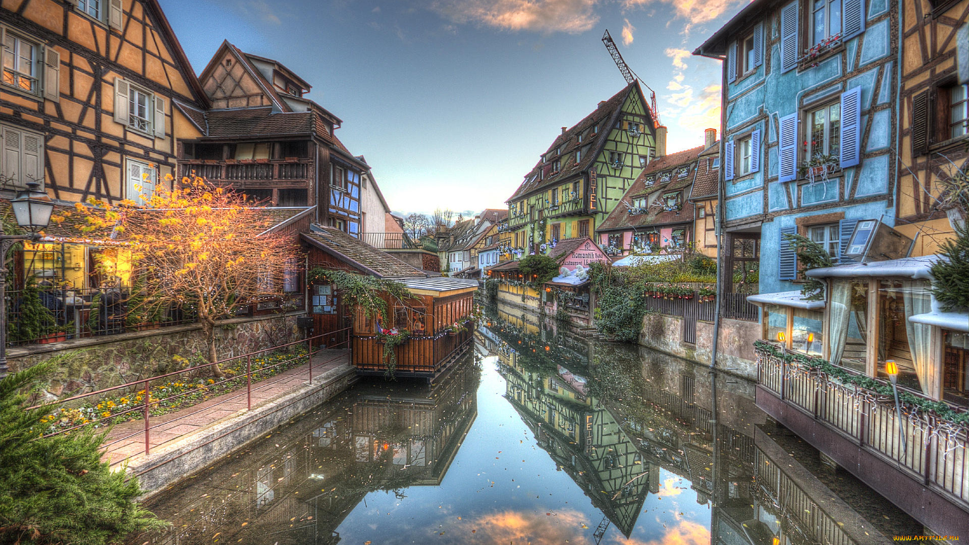 города, -, здания, , дома, france, alsace, эльзас, colmar, кольмар