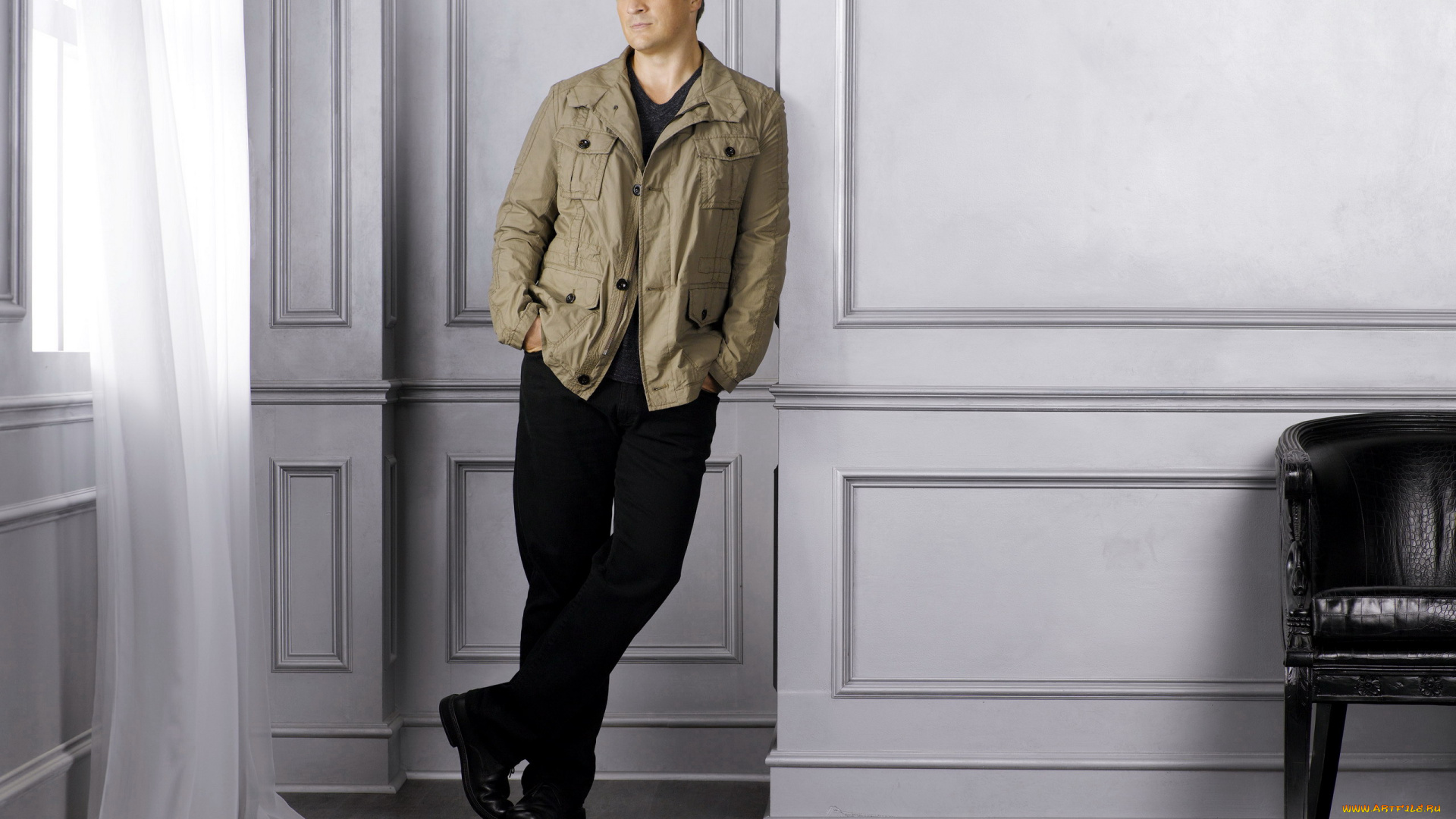 мужчины, nathan, filion, поза