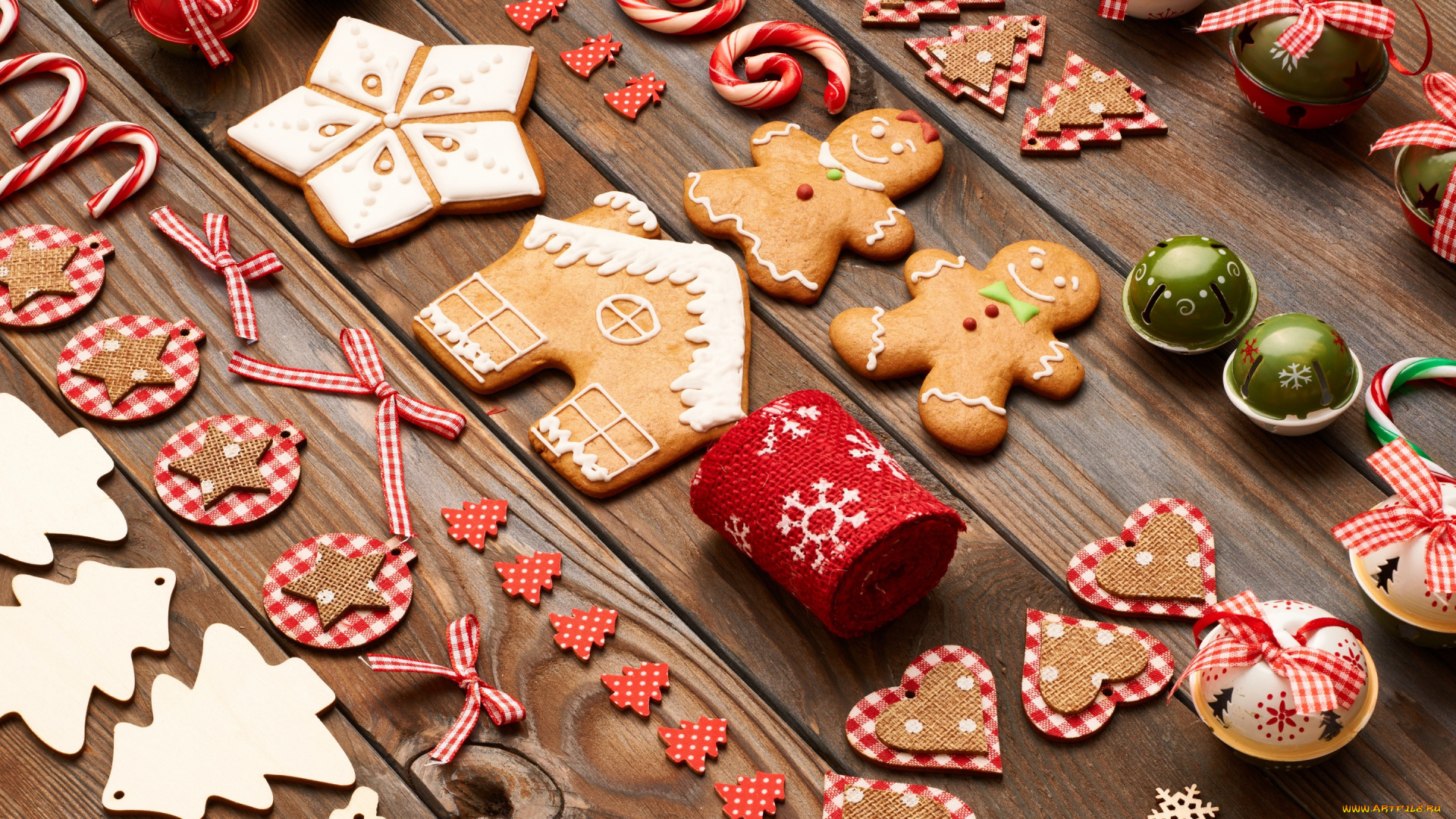 праздничные, угощения, печенье