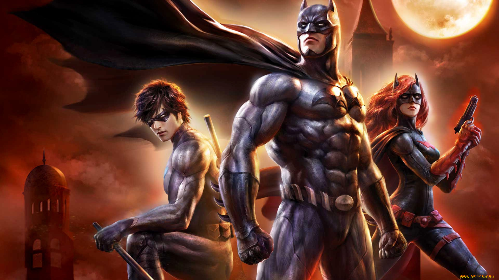 рисованное, комиксы, бетмен