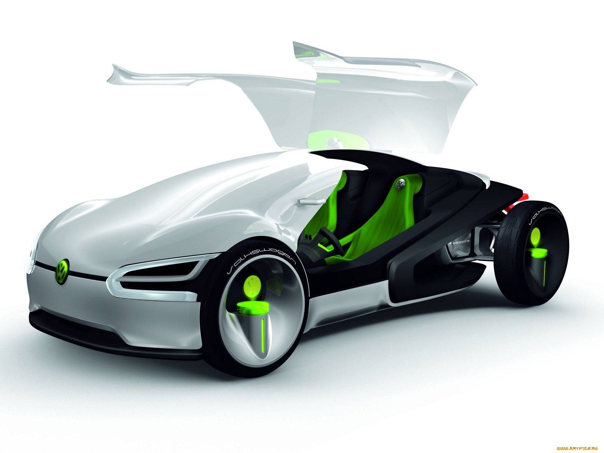 volkswagen, ego, concept, 2008, автомобили, 3д, 2008, ego, volkswagen, concept