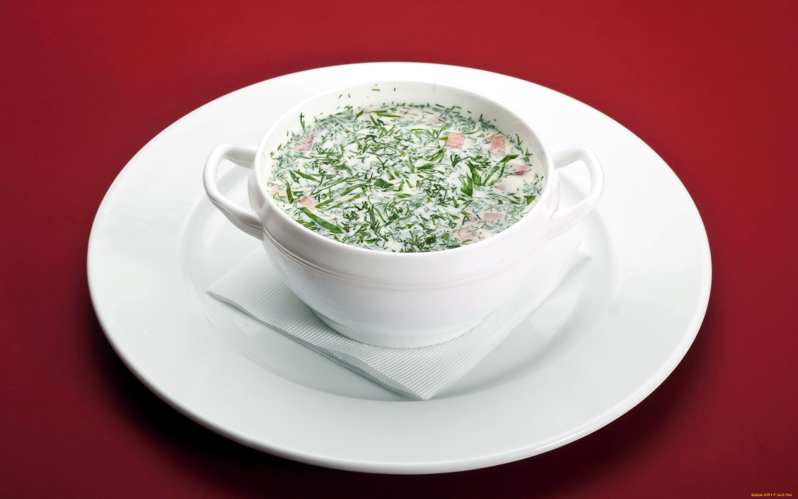 еда, первые, блюда, окрошка