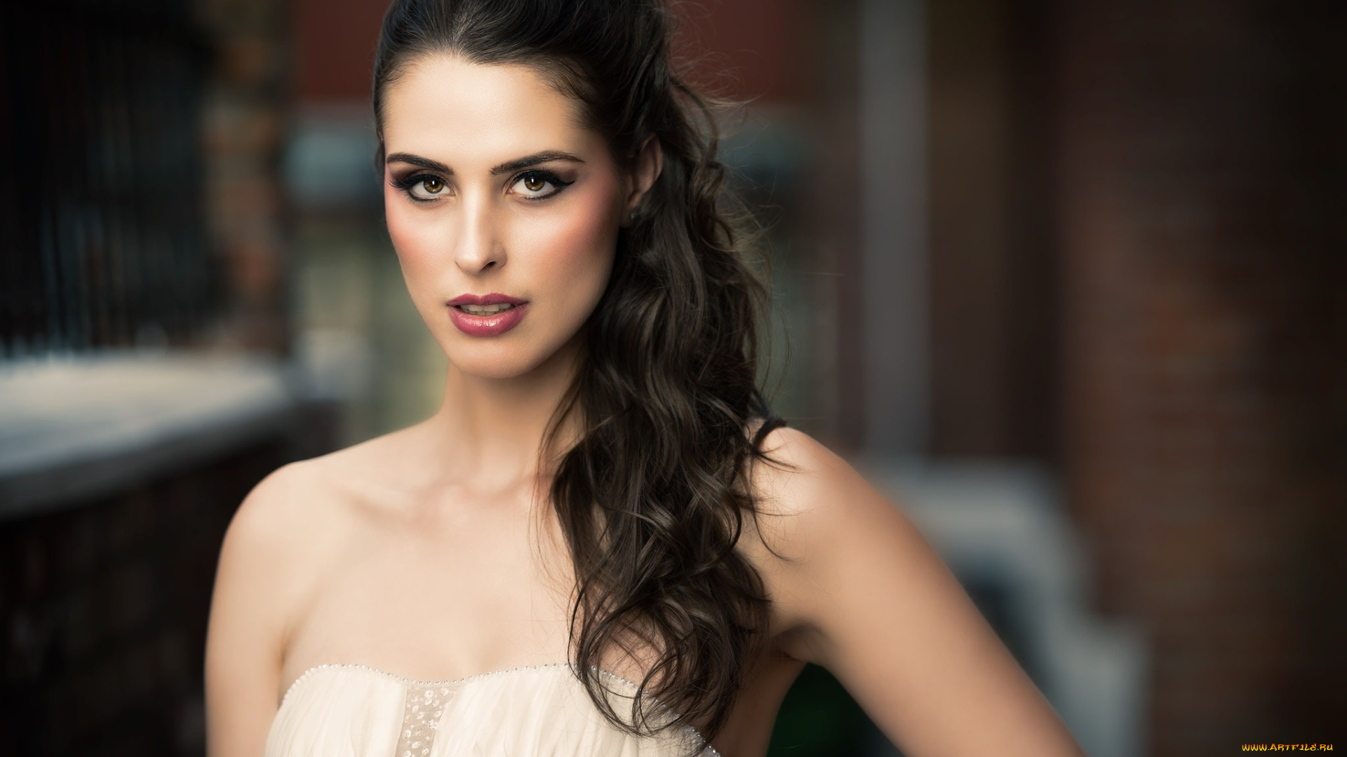 девушка, девушки, -unsort, , брюнетки, темноволосые, модель