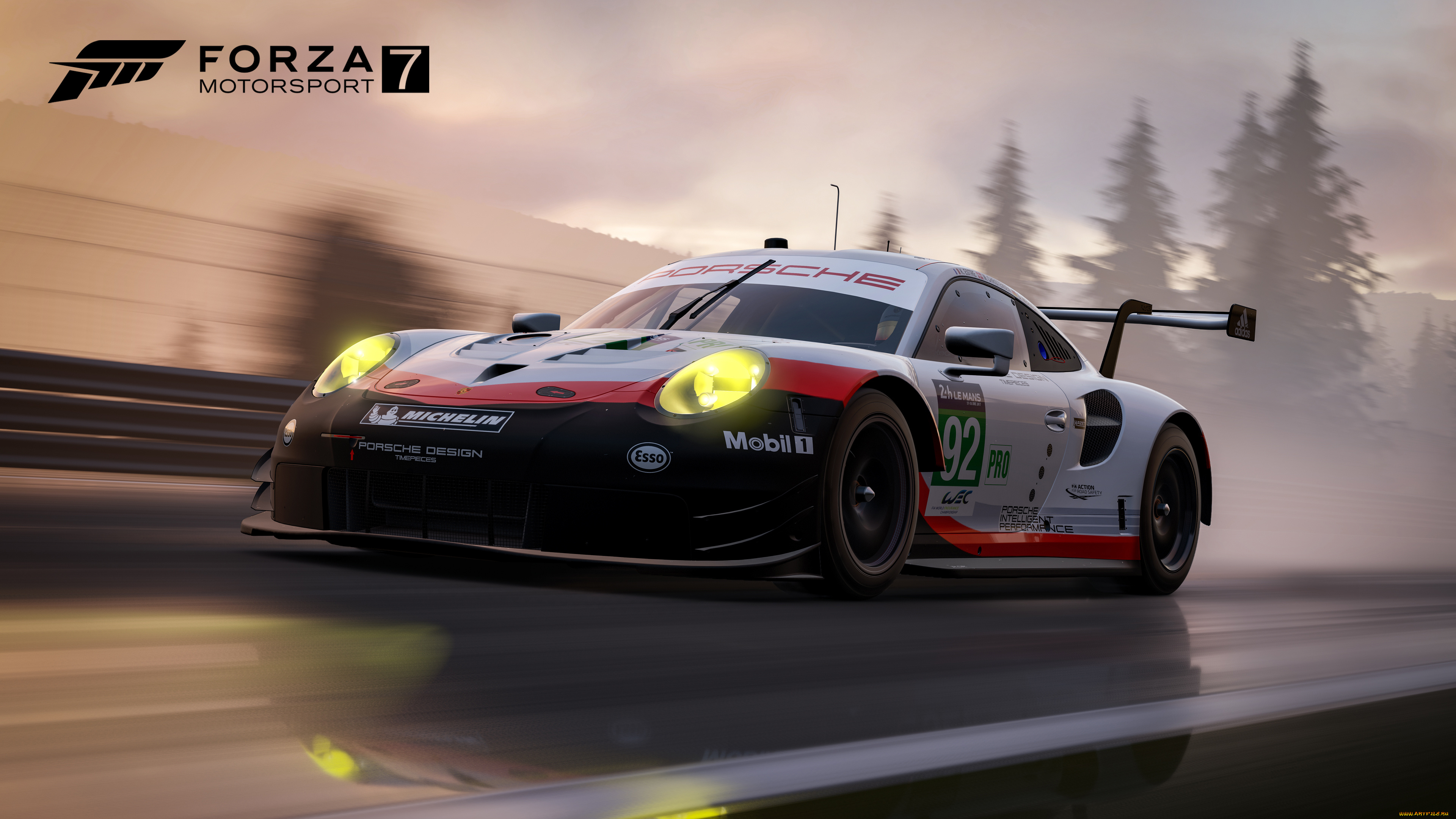 forza, motorsport, 7, видео, игры, симулятор, гонка, forza, motorsport, 7, games, porsche, 911, rsr