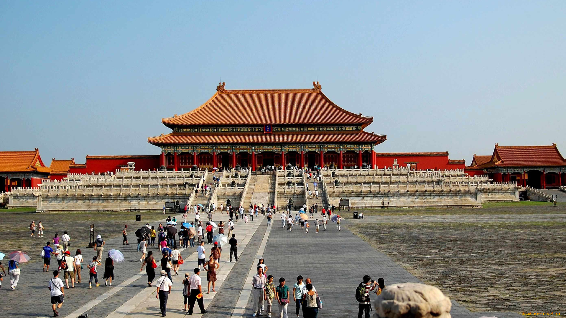 города, пекин, , китай, дворцы, запретный, город, столицы, пекин, площадь, императорский, дворец