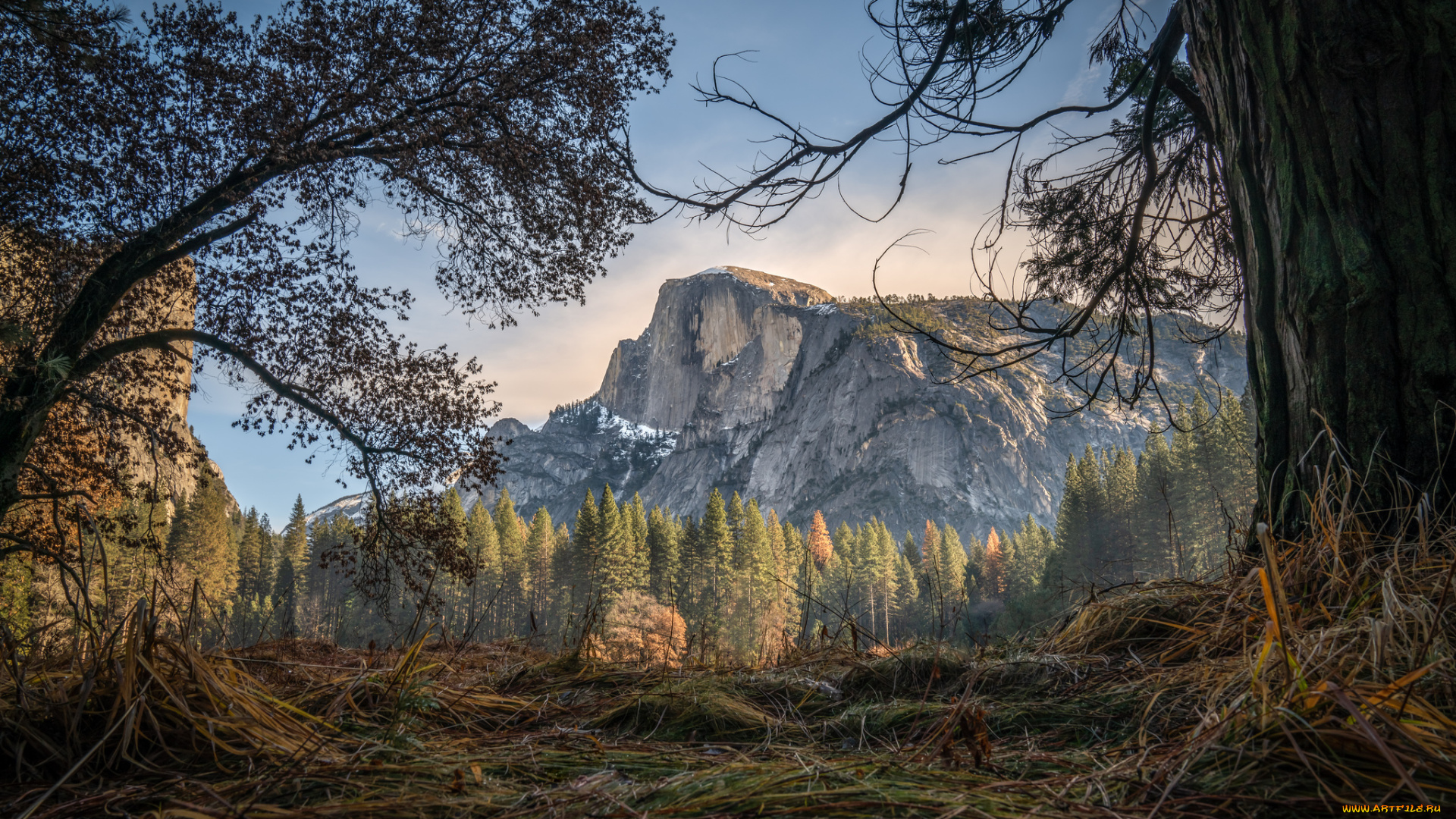 природа, горы, простор