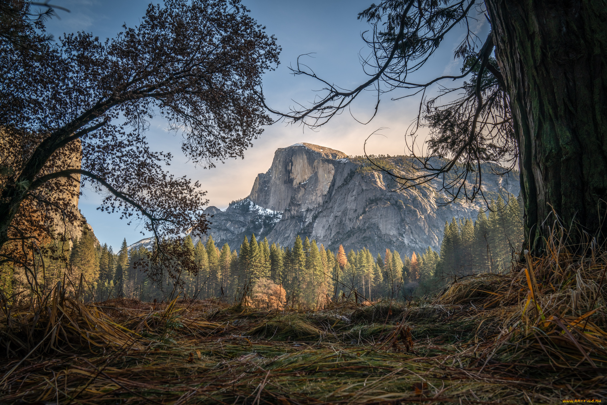 природа, горы, простор