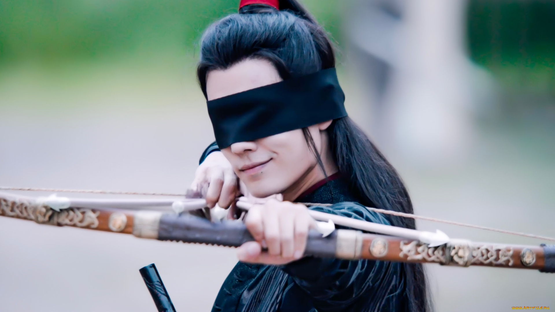 кино, фильмы, the, untamed, вэй, усянь, повязка, лук, стрелы