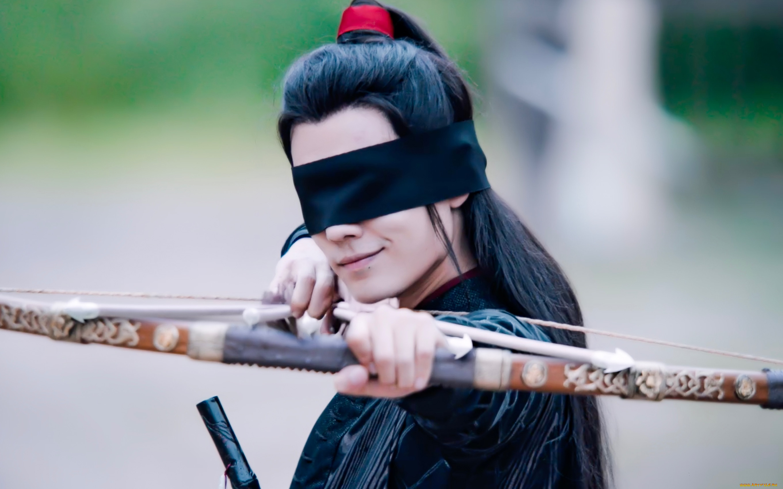 кино, фильмы, the, untamed, вэй, усянь, повязка, лук, стрелы