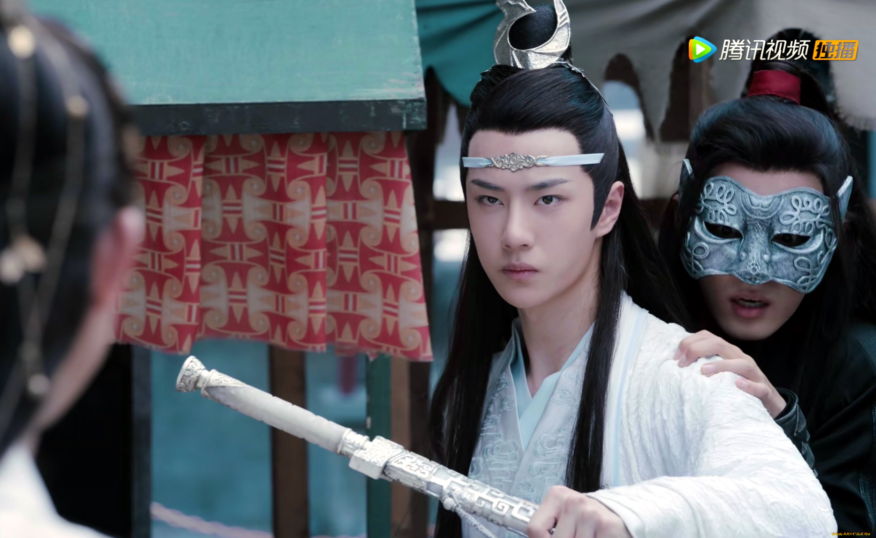 кино, фильмы, the, untamed, лань, ванцзи, вэй, усянь, меч, маска, защита