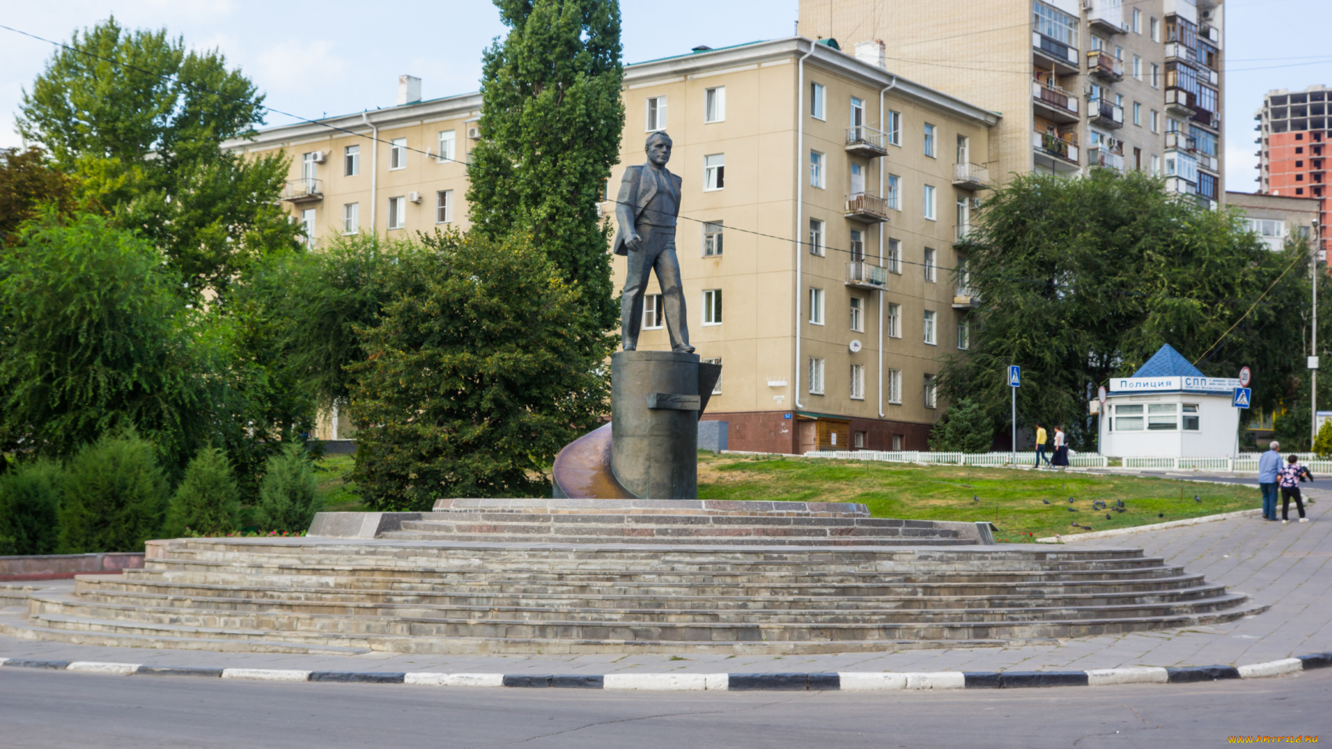 города, -, памятники, , скульптуры, , арт-объекты, памятник, юрий, гагарин, саратов, набережная, космонавтов