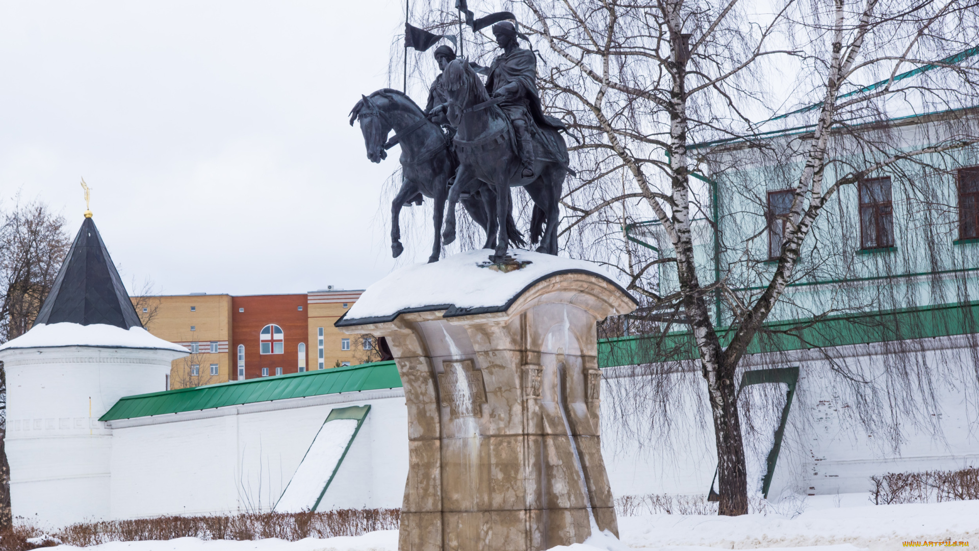 города, дмитров, , россия, памятник, князьям, борису, и, глебу, исторический, дмитров, московская, область, борисоглебский, монастырь