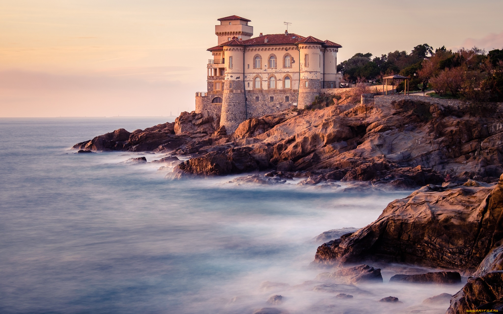 castello, del, boccale, italy, города, замки, италии, castello, del, boccale