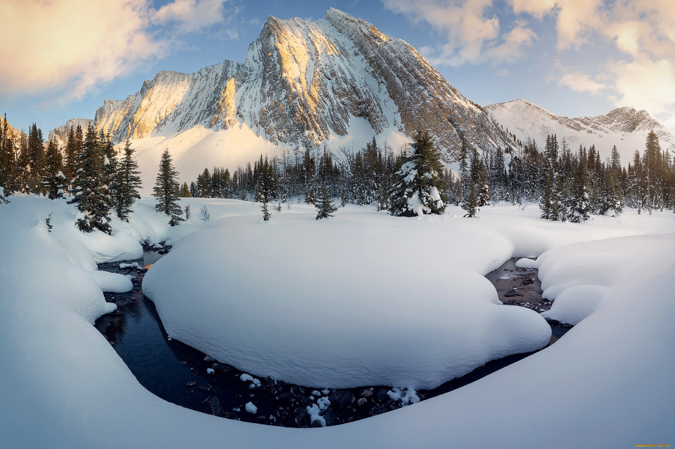 alberta, canada, природа, горы