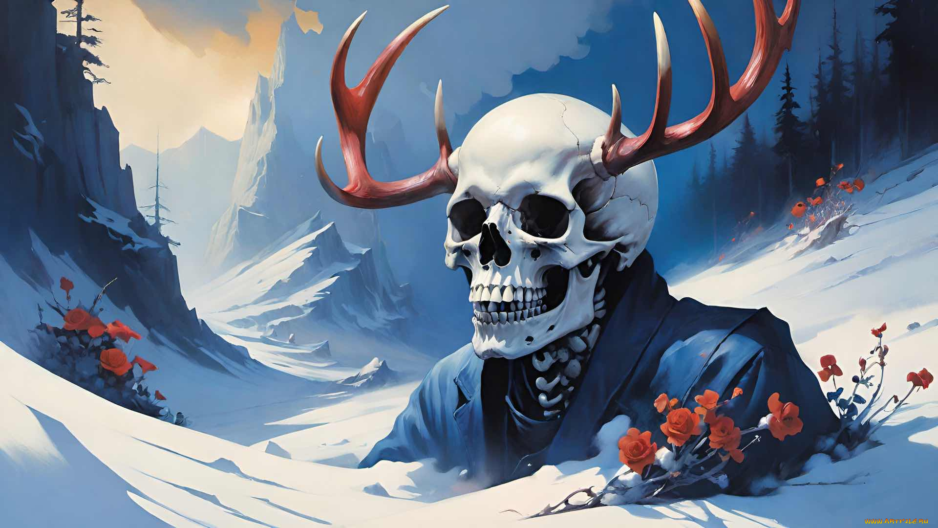 фэнтези, нежить, нейросети, графика, нейроарт, ai, art, нейронные, сети, рисунки, нейро, искусство