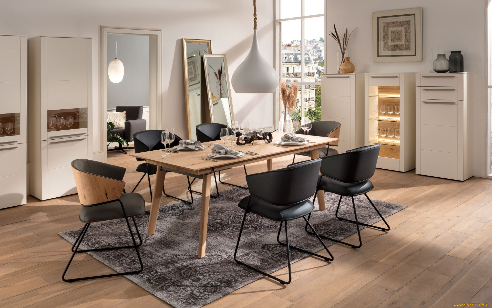 интерьер, кухня, дизайн, стиль, комната, столовая