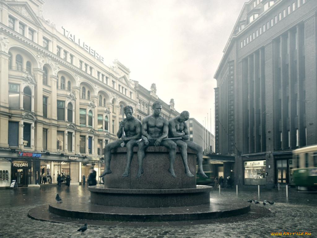 города, памятники, скульптуры, арт, объекты