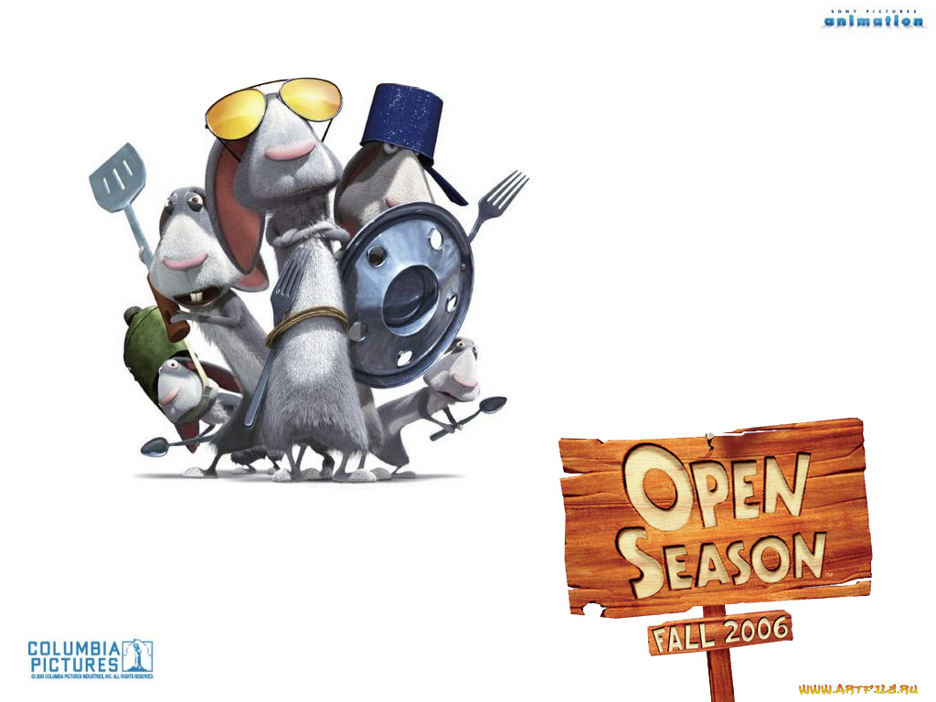 мультфильмы, open, season