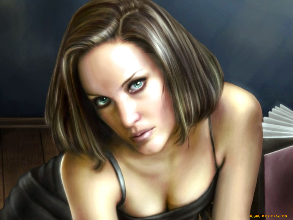 рисованные, люди