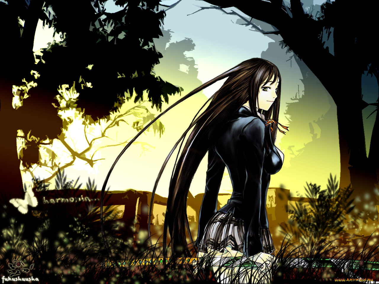 аниме, tenjou, tenge