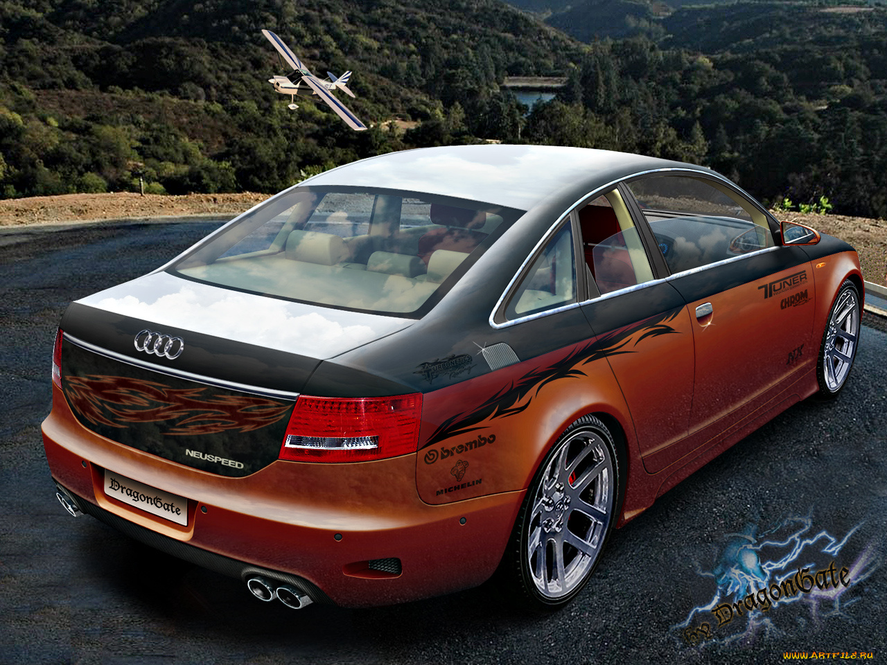 автомобили, виртуальный, тюнинг