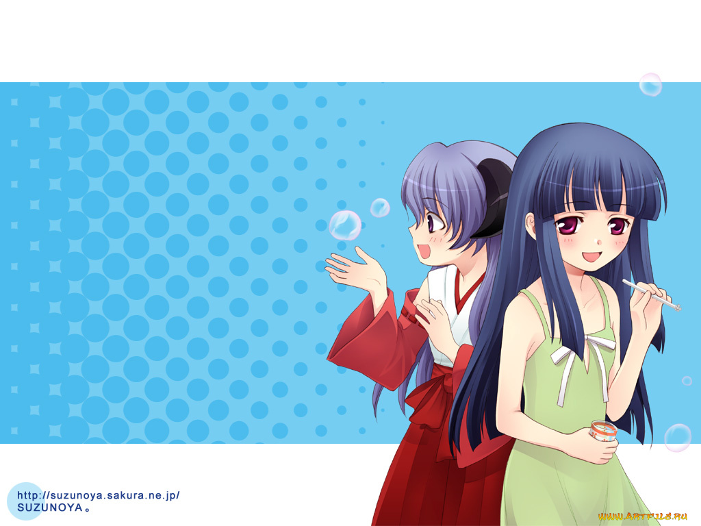 аниме, higurashi, no, naku, koro, ni, furude, rika, hanyuu