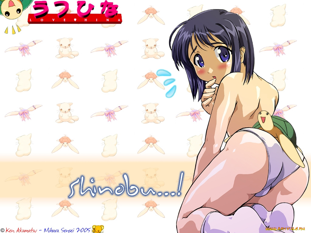 аниме, love, hina