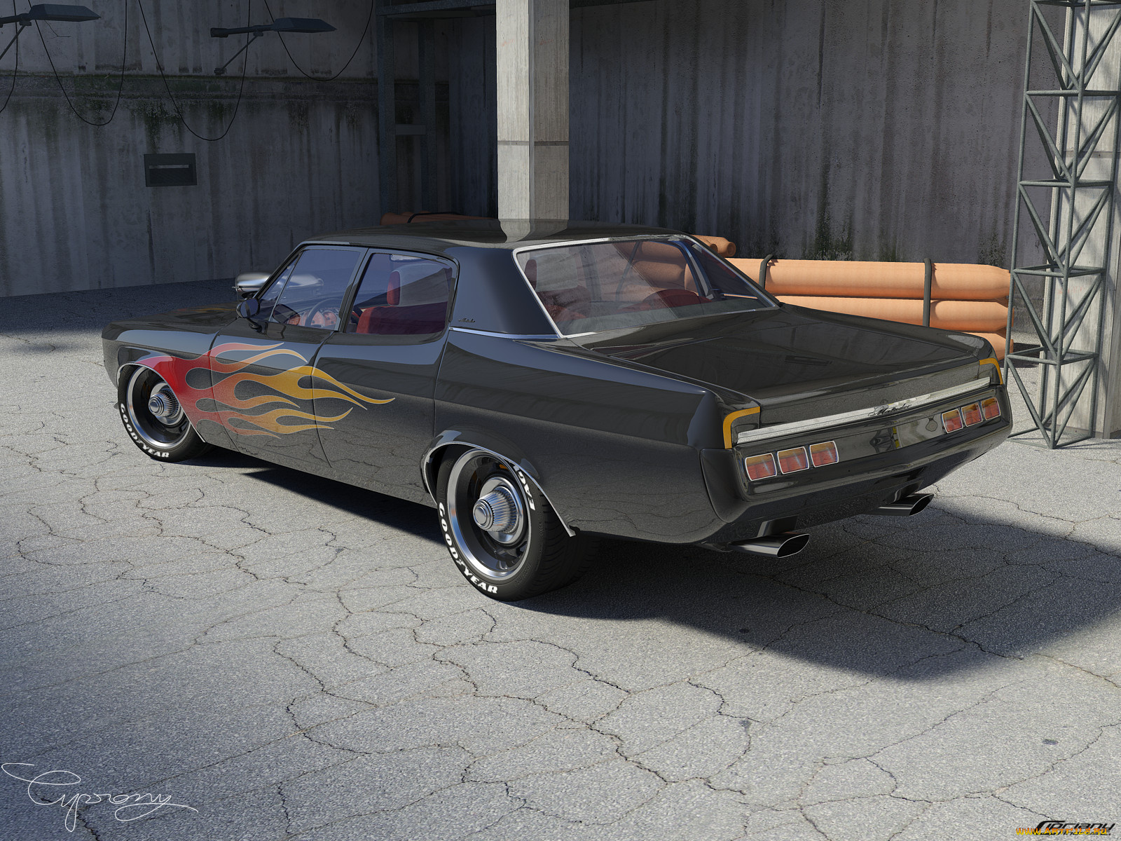 автомобили, 3д