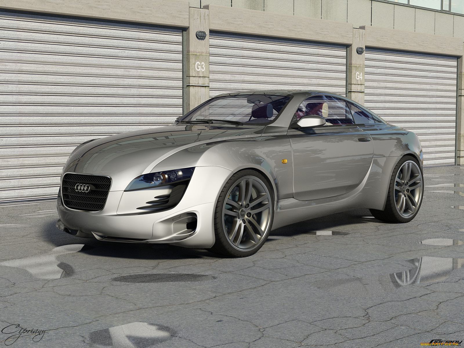 автомобили, 3д