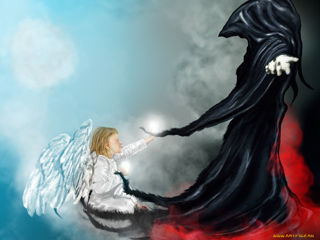 фэнтези, ангелы