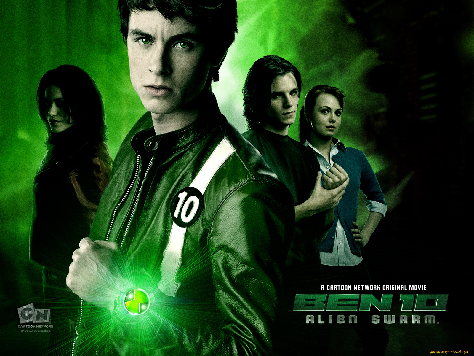 ben, 10, alien, swarm, кино, фильмы