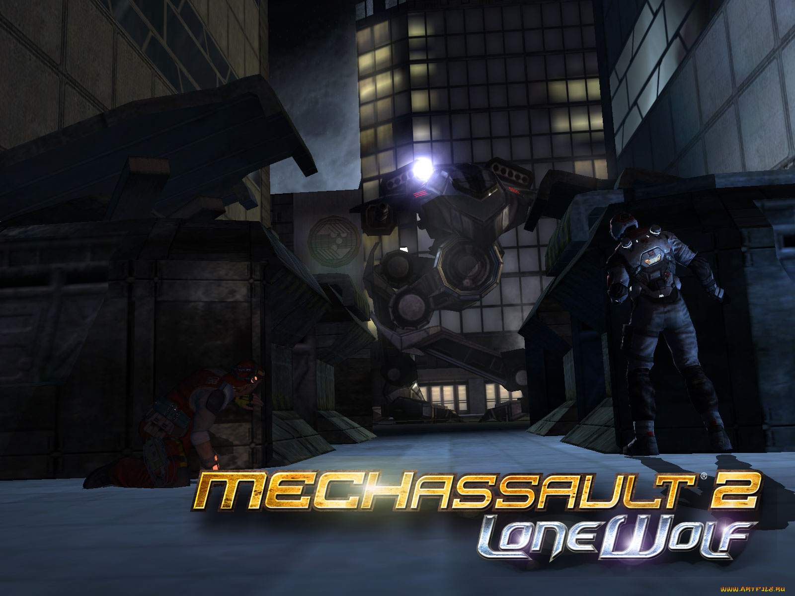 mechassault, lone, wolf, видео, игры