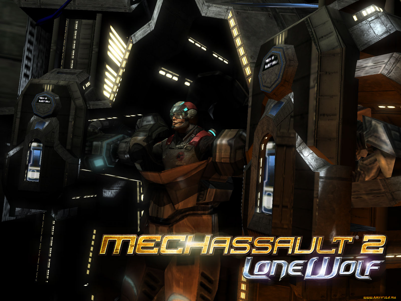 mechassault, lone, wolf, видео, игры