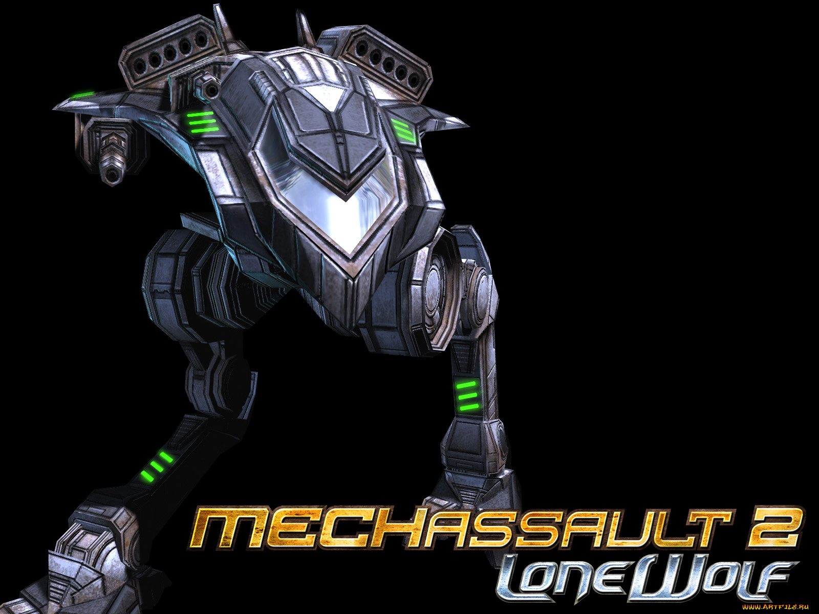 mechassault, lone, wolf, видео, игры