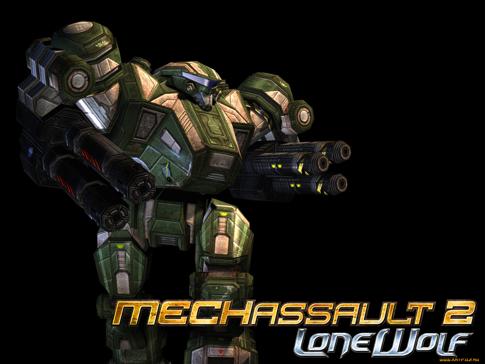 mechassault, lone, wolf, видео, игры