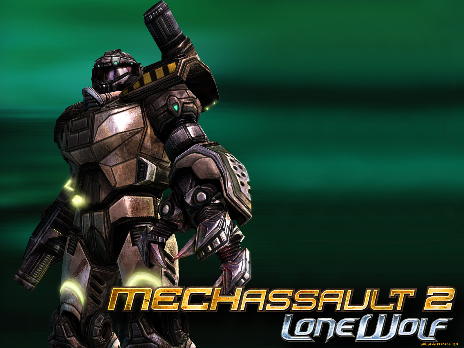 mechassault, lone, wolf, видео, игры
