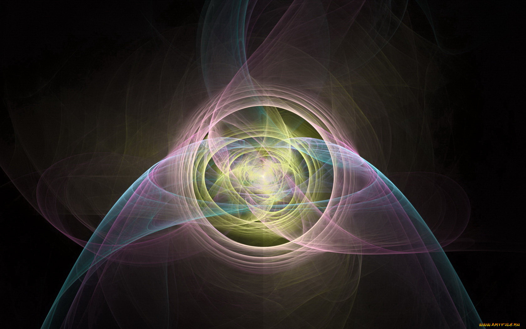 3д, графика, fractal, фракталы, фон, тёмный, узор