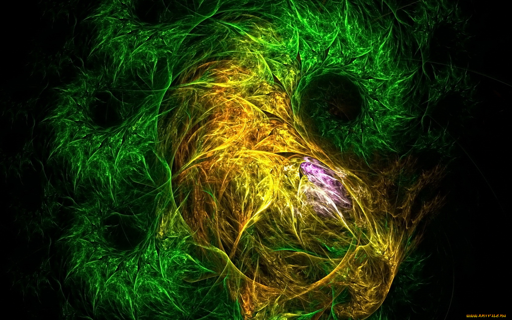 3д, графика, fractal, фракталы, фон, тёмный, узор