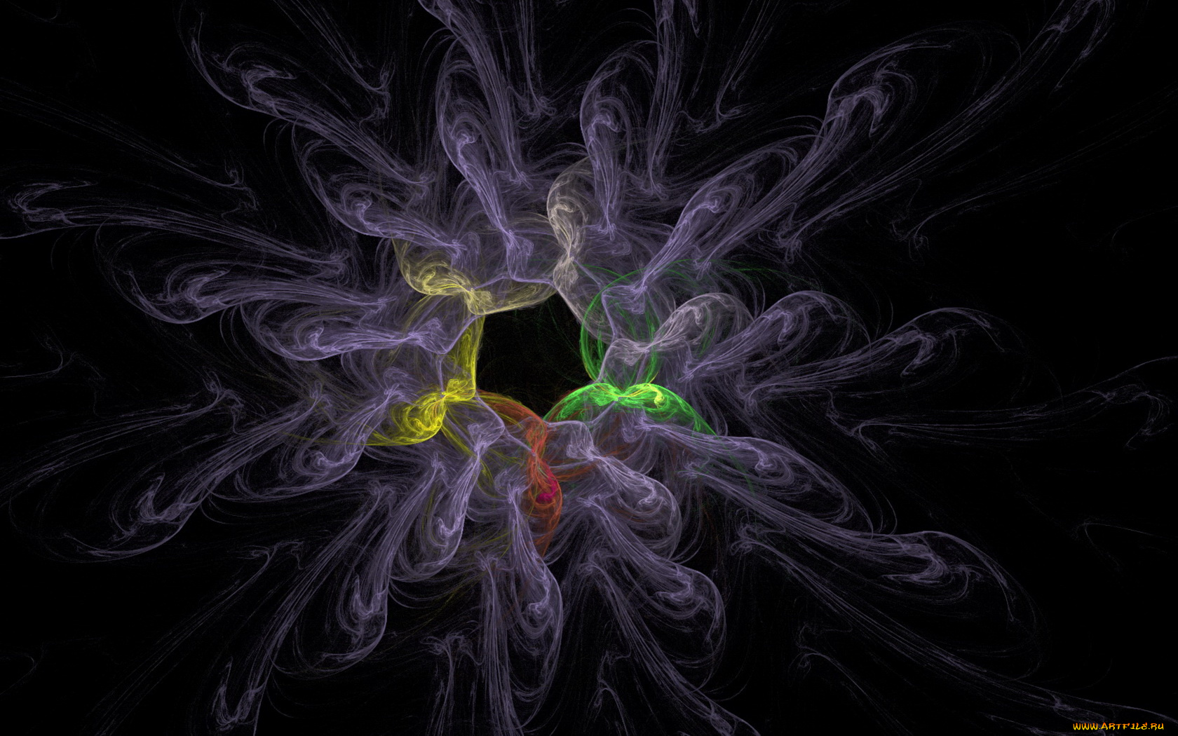 3д, графика, fractal, фракталы, узор