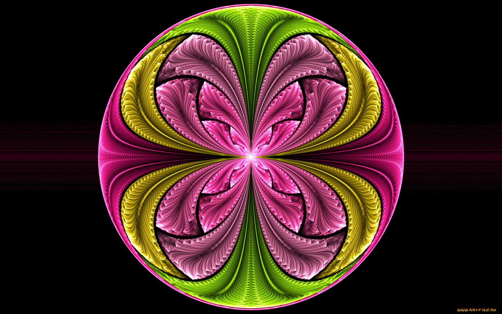 3д, графика, fractal, фракталы, узор, фон