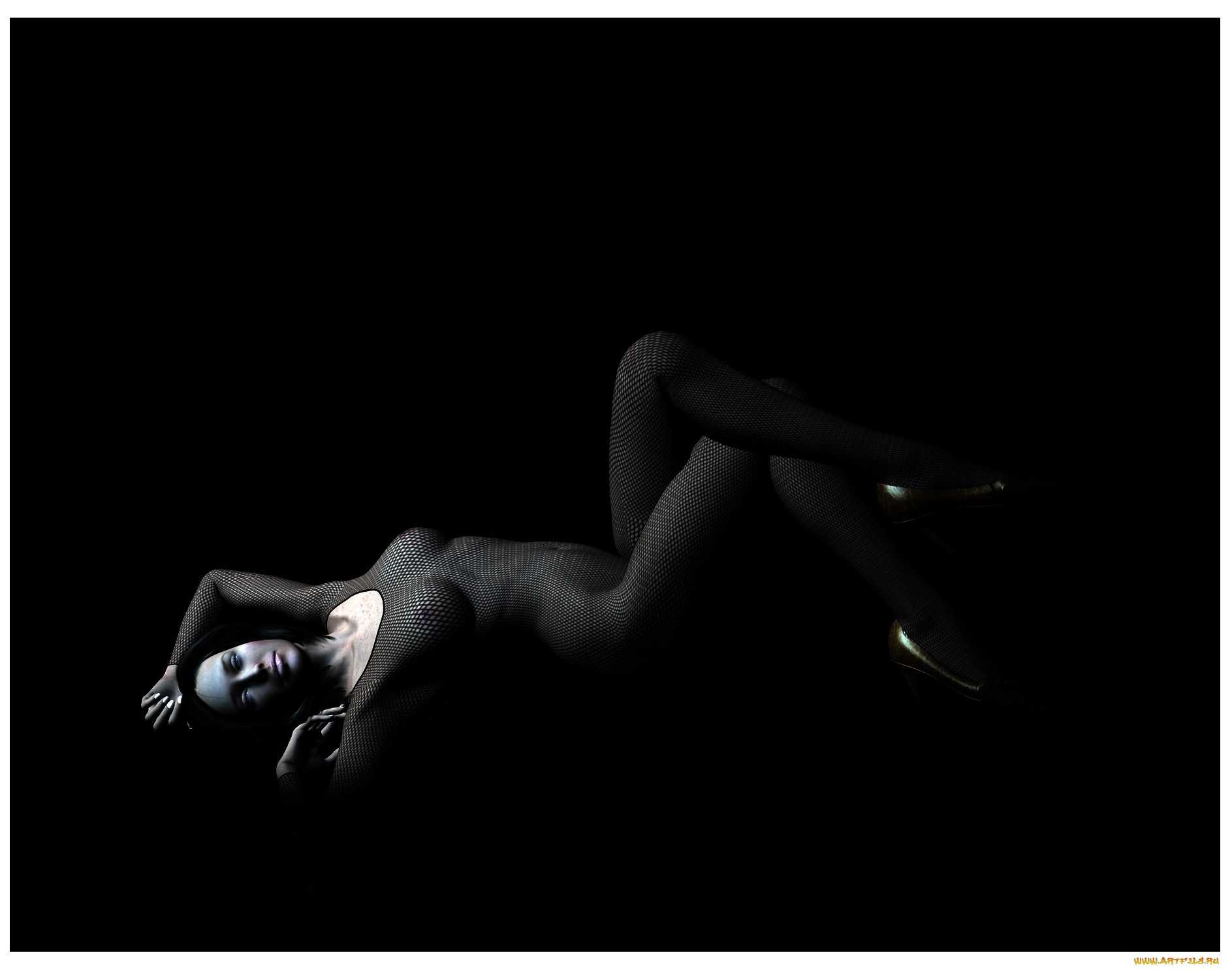 3д, графика, people, люди, девушка, тумный, фон