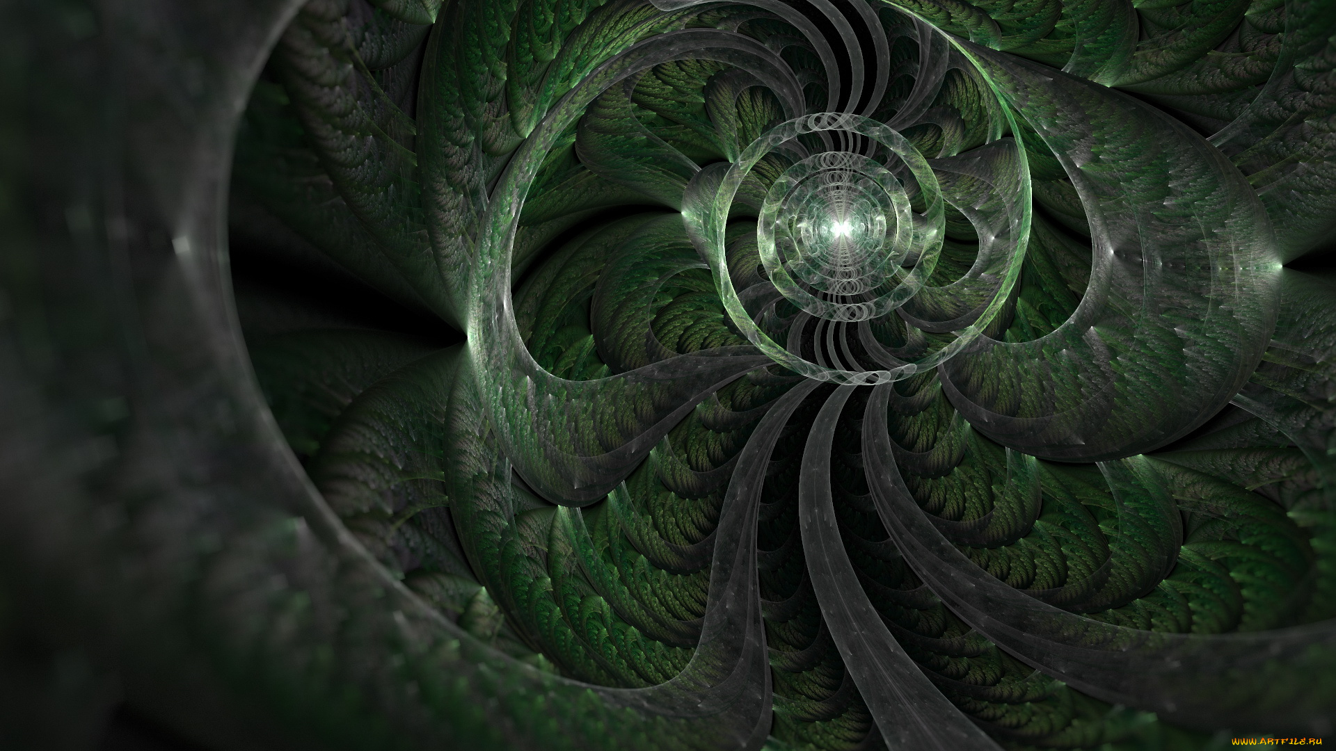 3д, графика, fractal, фракталы, фон, узор