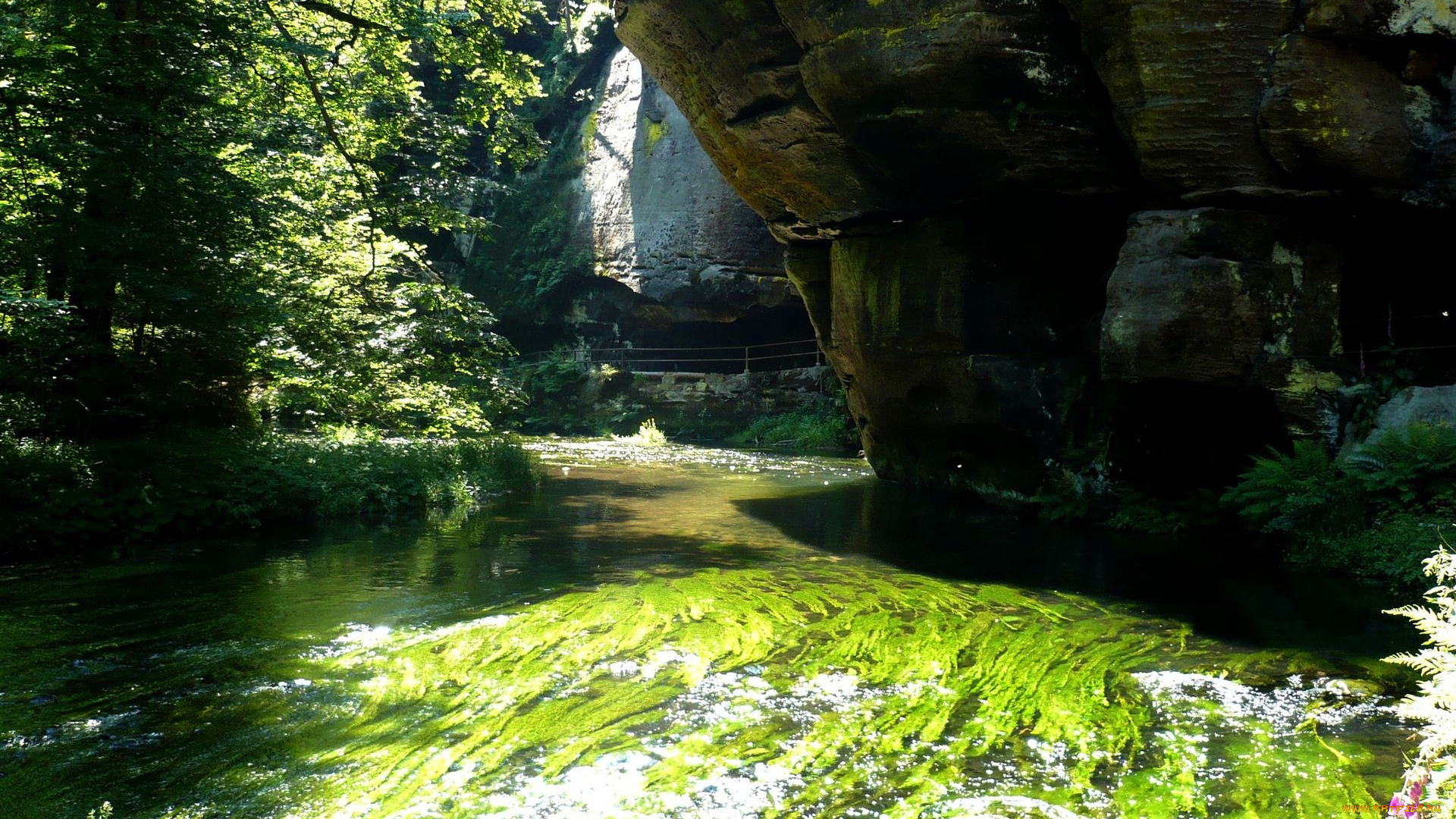 природа, реки, озера, вода, скалы