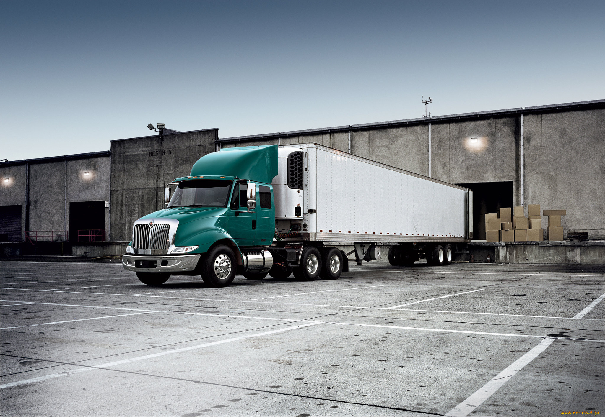 автомобили, international, transtar