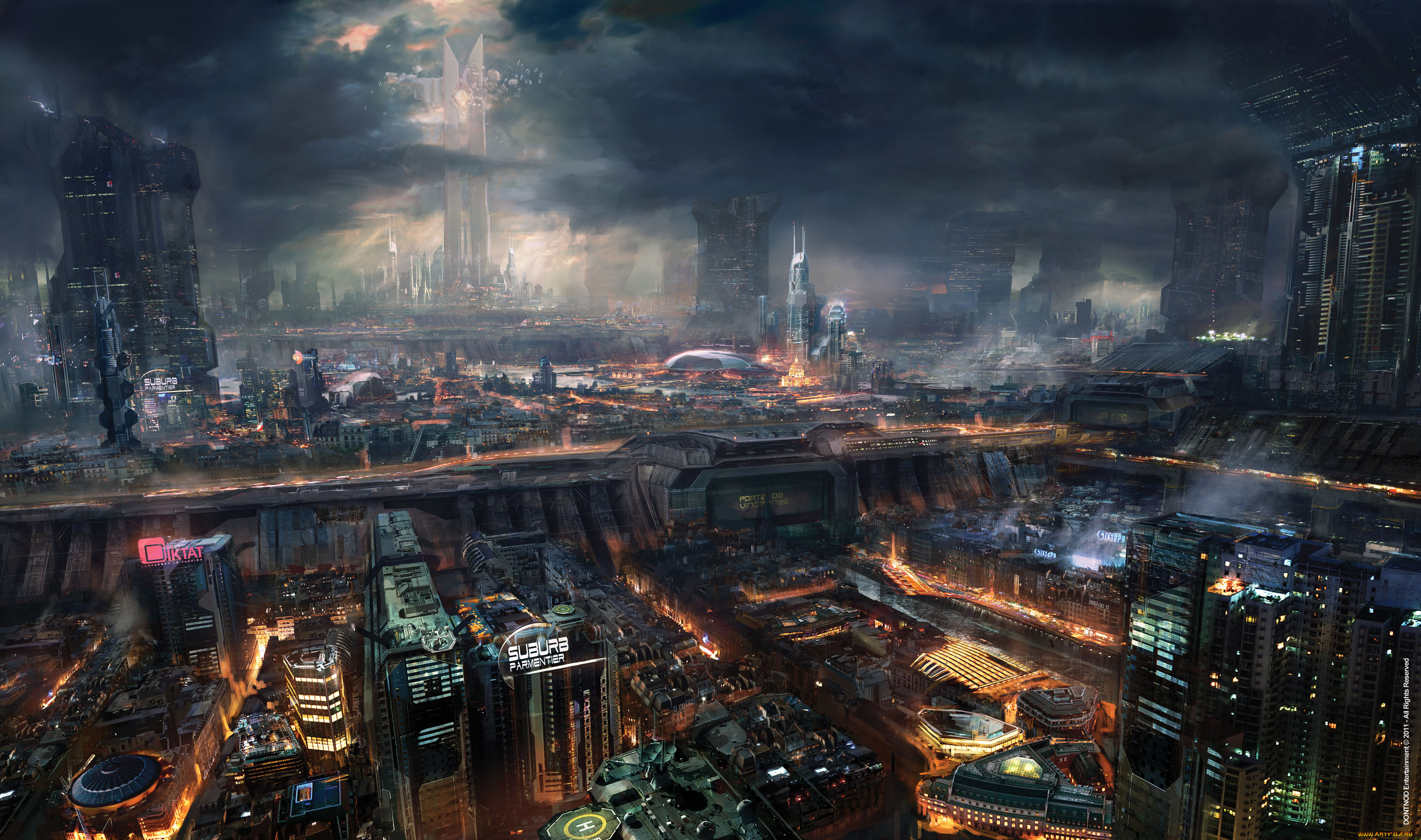 adrift, видео, игры, neo-paris, 2084